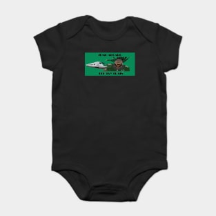 The Jay Train Baby Bodysuit